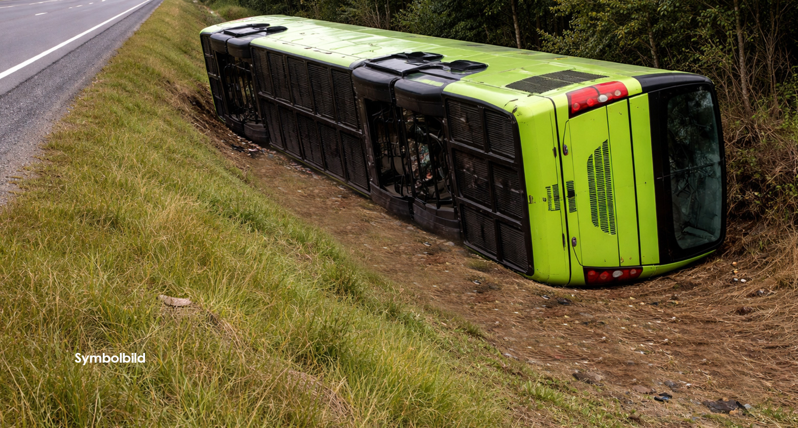 Busunglück auf der A9